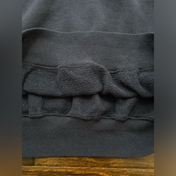 Vintage Men’s Disney’s Little Mermaid Sebastian Logo Blue Fleece Sweatshirt- XL - Picture 4 of 8